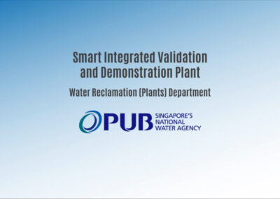 PUB Smart Integrated Validation and Demonstration Plant Overview